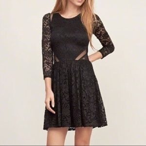 Abercrombie Mesh and Lace Slater Dress